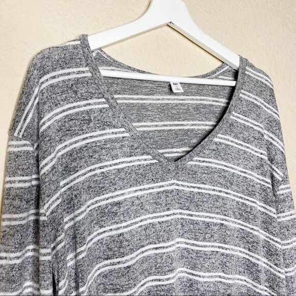 BP Cozy Striped V-Neck Sweater - Picture 3 of 5